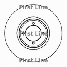 FBD211 FIRST LINE Тормозной диск