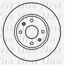 FBD1923 FIRST LINE Тормозной диск