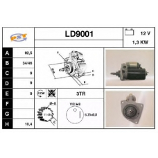 LD9001 SNRA Стартер