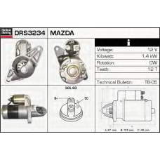 DRS3234 DELCO REMY Стартер