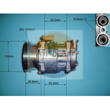 14-1855 AUTO AIR GLOUCESTER Компрессор, кондиционер