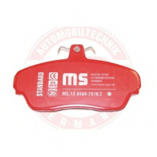 13046029702SET-4-MS MASTER-SPORT Комплект тормозных колодок, дисковый тормоз