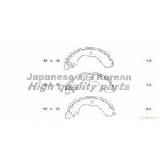 C013-01 ASHUKI Комплект тормозных колодок