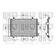 QCN461 QUINTON HAZELL Конденсатор, кондиционер
