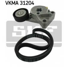 VKMA 31204 SKF Поликлиновой ременный комплект