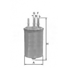 XN389 UNIFLUX FILTERS Топливный фильтр