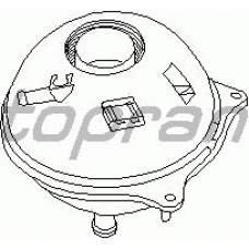 104 049 TOPRAN Компенсационный бак, охлаждающая жидкость