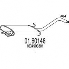 01.60146 MTS Глушитель выхлопных газов конечный