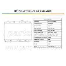 PXNDA-048 Parts mall Радиатор, охлаждение двигателя