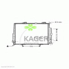 31-3564 KAGER Радиатор, охлаждение двигателя