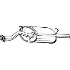 163-721 BOSAL Глушитель выхлопных газов конечный