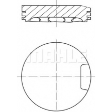 033 13 01 MAHLE Поршень