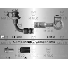 80695 Malo Тормозной шланг