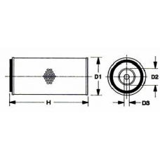 MA 809 CLEAN FILTERS Воздушный фильтр