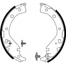 BS1147 QUINTON HAZELL Комплект тормозных колодок