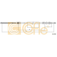10.458 COFLE Трос, стояночная тормозная система