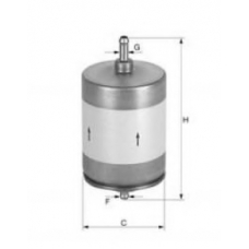 XB142 UNIFLUX FILTERS Топливный фильтр