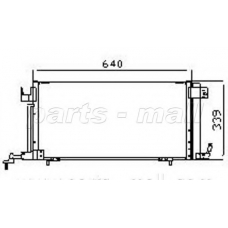 PXNCX-051L Parts mall Конденсатор, кондиционер