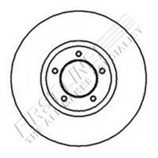 FBD176 FIRST LINE Тормозной диск