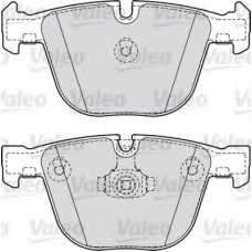 598820 VALEO Комплект тормозных колодок, дисковый тормоз