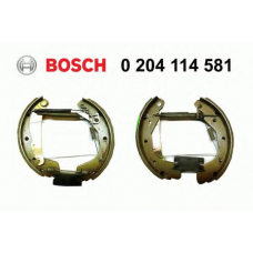 0 204 114 581 BOSCH Комплект тормозных колодок