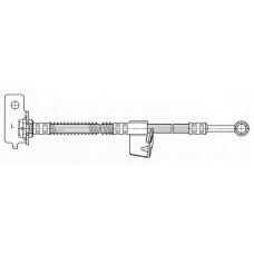 FHY3122 FERODO Тормозной шланг