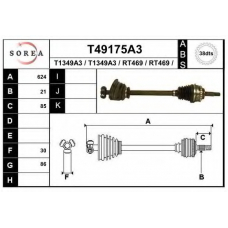 T49175A3 EAI Приводной вал