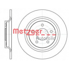 61113.00 METZGER Тормозной диск