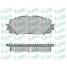 05P1333 LPR Комплект тормозных колодок, дисковый тормоз