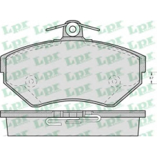 05P719 LPR Комплект тормозных колодок, дисковый тормоз