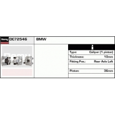 DC72546 DELCO REMY Тормозной суппорт