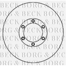 BBD4750 BORG & BECK Тормозной диск