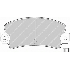 FDB114 FERODO Комплект тормозных колодок, дисковый тормоз