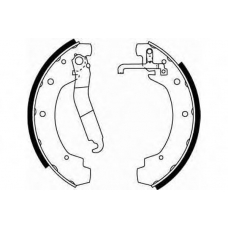GS8151 TRW Комплект тормозных колодок
