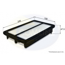 EAF893 COMLINE Воздушный фильтр