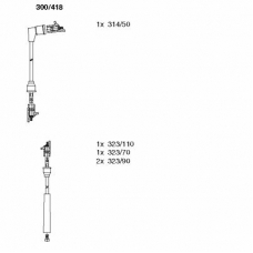 300/418 BREMI Ккомплект проводов зажигания