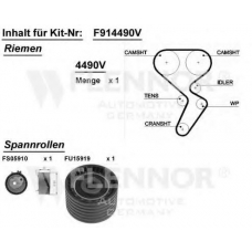 F904461V FLENNOR Комплект ремня грм