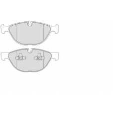 LVXL1652 MOTAQUIP Комплект тормозных колодок, дисковый тормоз