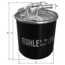 154703872760 MAGNETI MARELLI Топливный фильтр