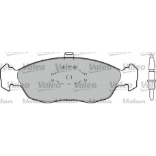 540736 VALEO Комплект тормозных колодок, дисковый тормоз