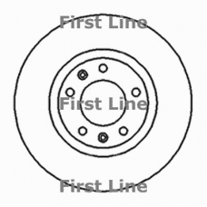 FBD060 FIRST LINE Тормозной диск