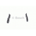 0 986 461 119 BOSCH Комплект тормозных колодок, дисковый тормоз