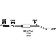 01.50555 MTS Средний глушитель выхлопных газов