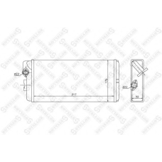 82-05012-SX STELLOX Теплообменник, отопление салона