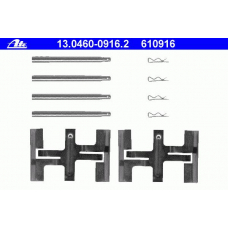13.0460-0916.2 ATE Комплектующие, колодки дискового тормоза