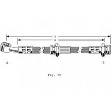 PHD293 TRW Тормозной шланг