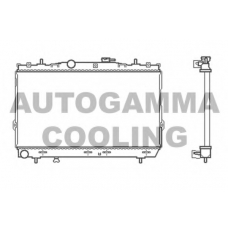 104083 AUTOGAMMA Радиатор, охлаждение двигателя