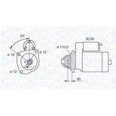063522235040 MAGNETI MARELLI Стартер