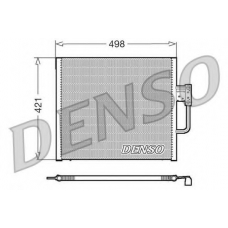 DCN05015 DENSO Конденсатор, кондиционер