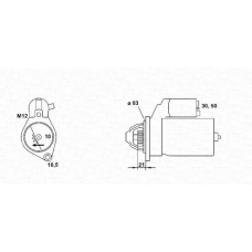 943253106010 MAGNETI MARELLI Стартер